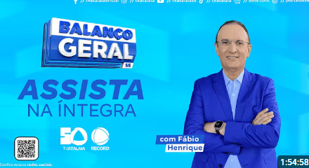 BALANÇO GERAL SERGIPE AO VIVO: TV ATALAIA - 10/09/2025