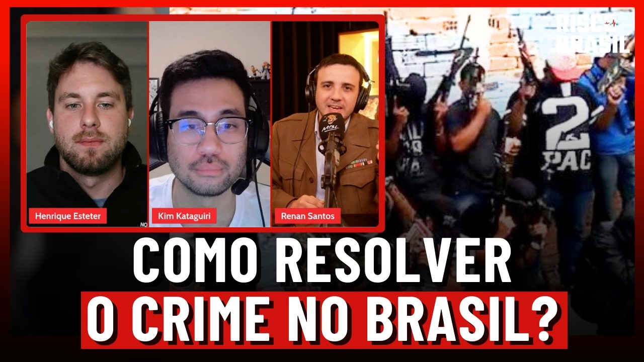 O PROJETO DE RENAN SANTOS PARA ACABAR COM O CRIME NO BRASIL